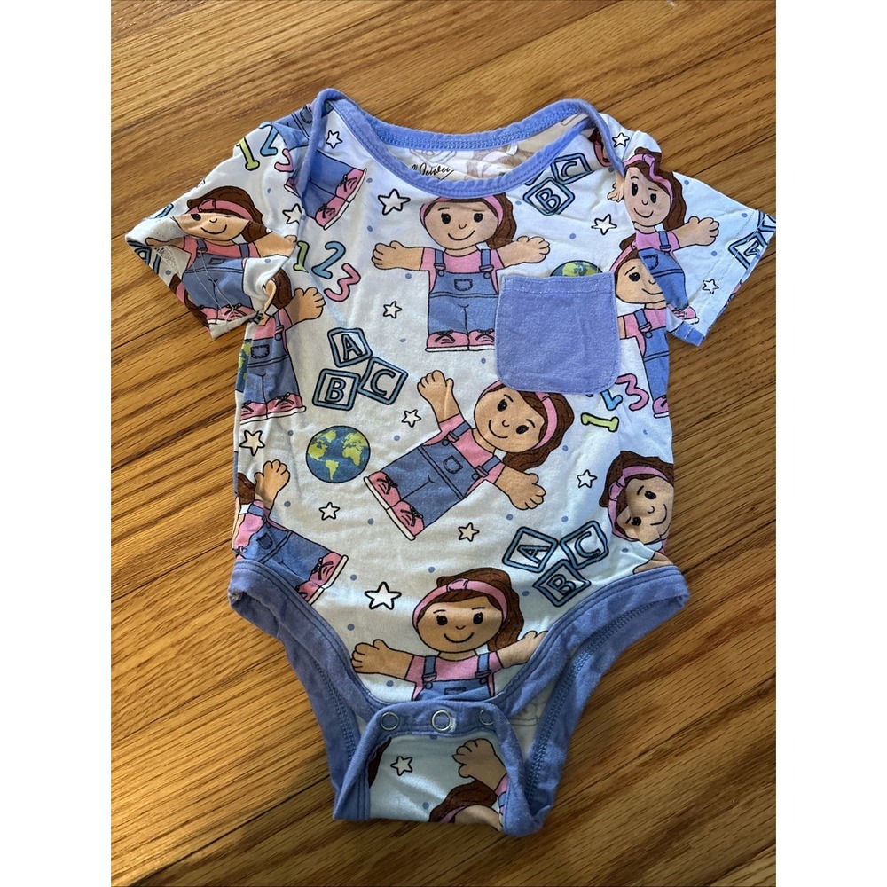 Ms. Rachel Baby Girl‎ Clothes Onsies 3-6 Months Bamboo